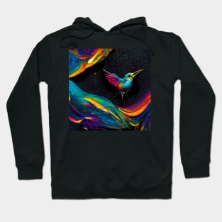 Hummingbird From Another Dimension Hoodie